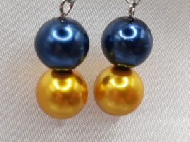 BlauwGeel - pearly pearls - klein