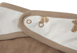 Jollein | Slab bandana Teddy Bear | Biscuit (2-pack)