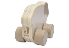 Jollein | Houten speelgoedauto Farm | Lamb