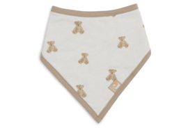 Jollein | Slab bandana Teddy Bear | Biscuit (2-pack)