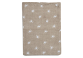 Jollein | Washand hydrofiel Pointelle & Sun | Biscuit | 2-pack