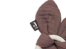 Jollein | Siliconen bijtring | Bunny ears | Chestnut