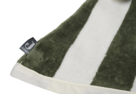 Jollein | Washand stripe terry | Leaf green