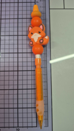 Potloodpen vosje - Oranje