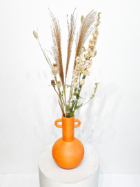 Terracotta flower vase D14 H24 (for dried flowers only)