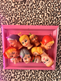 Poppenkast girls schilderij