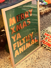 Geweldige kerstposter