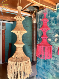 Jute fishnetlamp