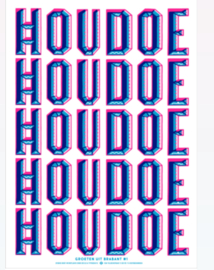 Zeefdruk Houdoe