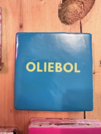 Wandtegeltje Oliebol