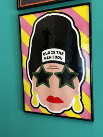 Old is the new cool poster 70x50 cm
