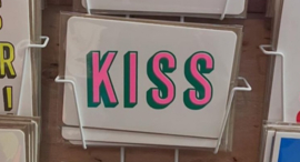 Zeefdruk kaart KISS