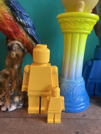 Grote Brick  Robot vaas geel
