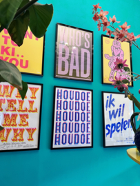 Zeefdruk Houdoe