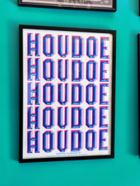 Zeefdruk Houdoe
