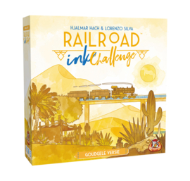 Nieuw: Railroad Ink (goudgele versie) - Dobbelspel