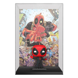 Funko Pop! - Marvel Comic Cover Deadpool in black suit #46
