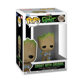 Funko Pop! - I am Groot - Groot with grunds #1194