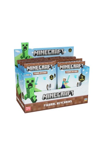 Minecraft Figural Keychain Mystery Bag