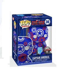 Funko Pop! - Civil War Captain America #36 ( Art Series )