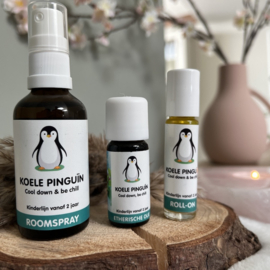 Cool down & be chill: Koele Pinguïn - Roomspray 50ml : vanaf 2 jaar
