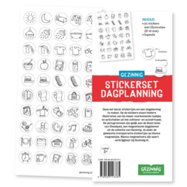 Stickerset - dagplanning