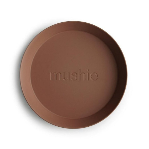 Mushie -  Plates Round Caramel