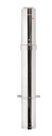 Dakdoorvoer 60/100 PP/inox 1 meter