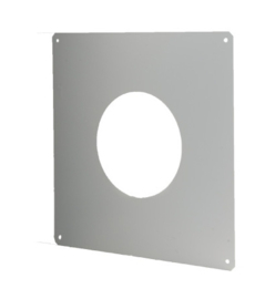 Muurplaat 100 mm - Wit