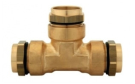 T-koppeling PLT gasleiding DN20 - DN15 - DN15