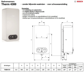 Bosch Therm 4300