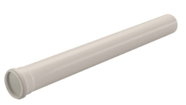 Rookgasafvoer PP 80 mm - 1 meter