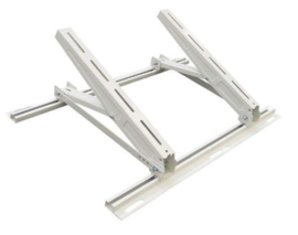 Daksteun gelakt met traverse 520x420x850mm