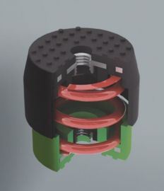 Trillingsdempers voor buitenunits 100 - 350 kg