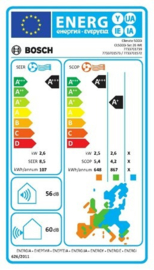 Mono-Split Airco Bosch Climate 5000 Set 26 WE