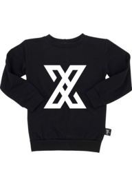 By Xavi – Zwarte Logo Sweater