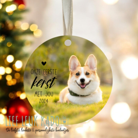 Kersthanger | Eerste kerst met jou - Huisdier -