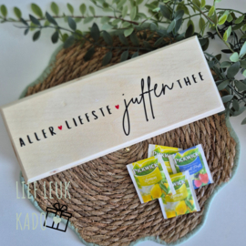 Theedoos klein | Aller liefste ..... thee
