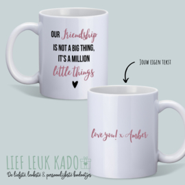 Mok | Vriendschap - Little things