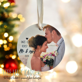 Kersthanger | Eerste kerst als Mr & Mrs