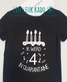 T-shirts verjaardag/leeftijd