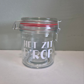Weckpotje | Het zit d'rop