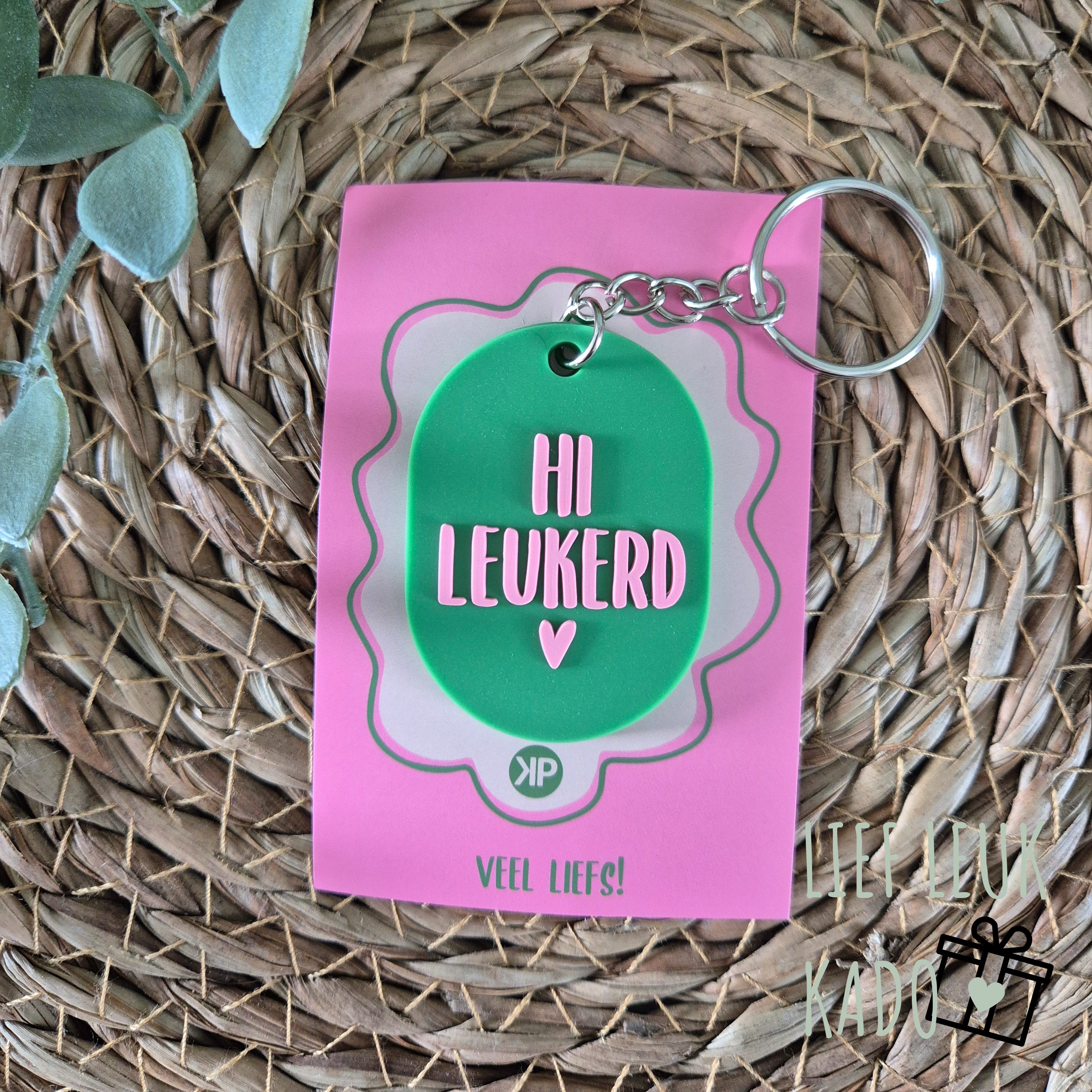 Sleutelhanger KP | Hi leukerd