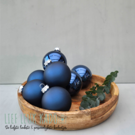 Kerstbal met naam | Night Blue