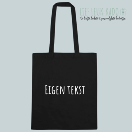 Katoenen tas | Eigen tekst