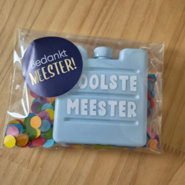 Koelelement  | Coolste meester lichtblauw