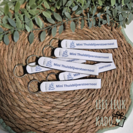 Sleutelhangers met logo