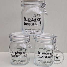 Weckpot | Eigen tekst
