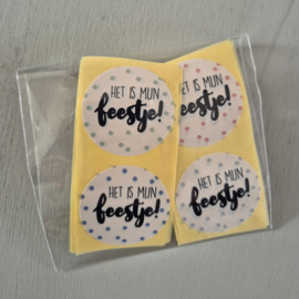 Stickers | Het is mijn feestje! | 20st