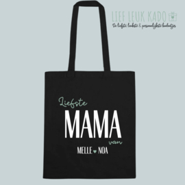 Katoenen tas | Liefste Oma/Mama van - Namen -